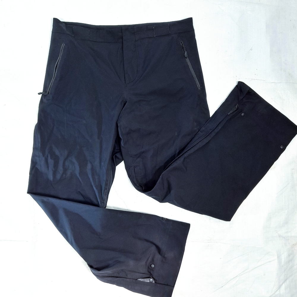 RLX Ralph Lauren Black Soft Shell Snow Pants